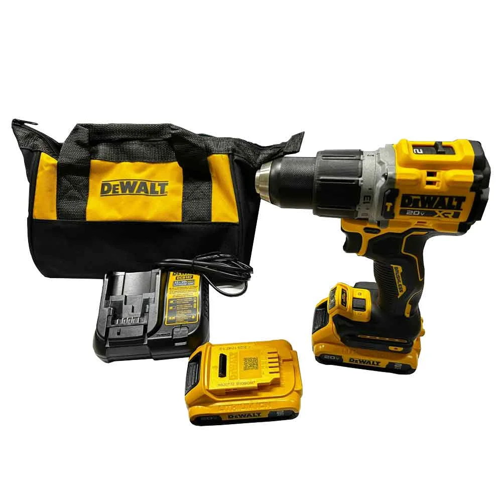 Furadeira/Parafusadeira Dewalt Bat.1/2 Pol 20v DCD806D2 Imp